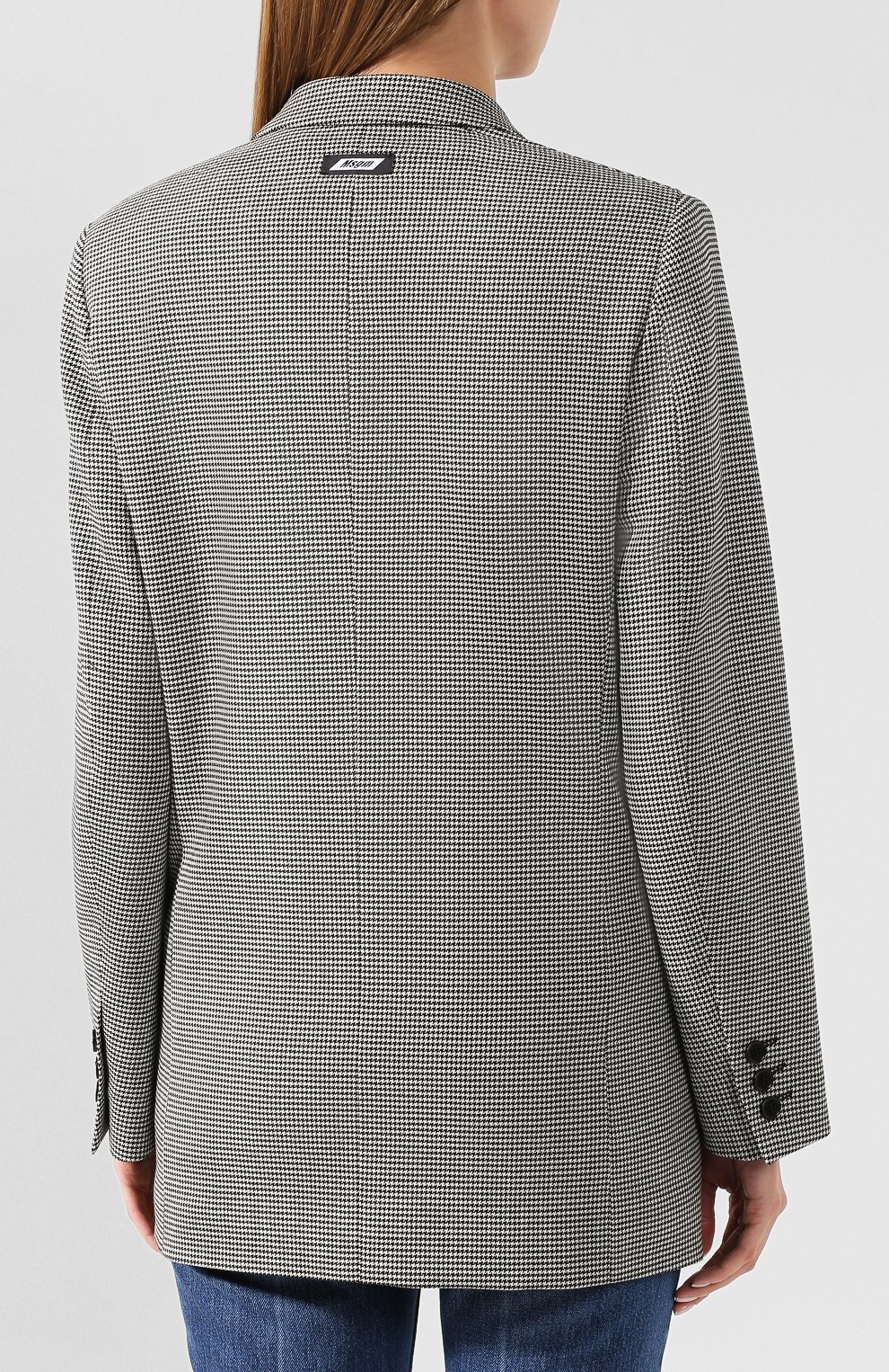 Шерстяной жакет MSGM, арт. 2742MDG109 195813, фото 4