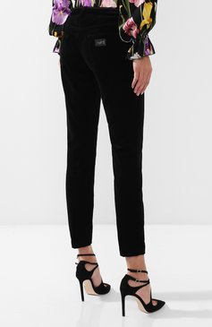 Укороченные хлопковые брюки DOLCE & GABBANA, арт. FTAH7T/FUVG7, фото 4