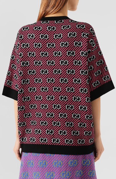 Шерстяной пуловер GUCCI, арт. 574223/XKASE, фото 4