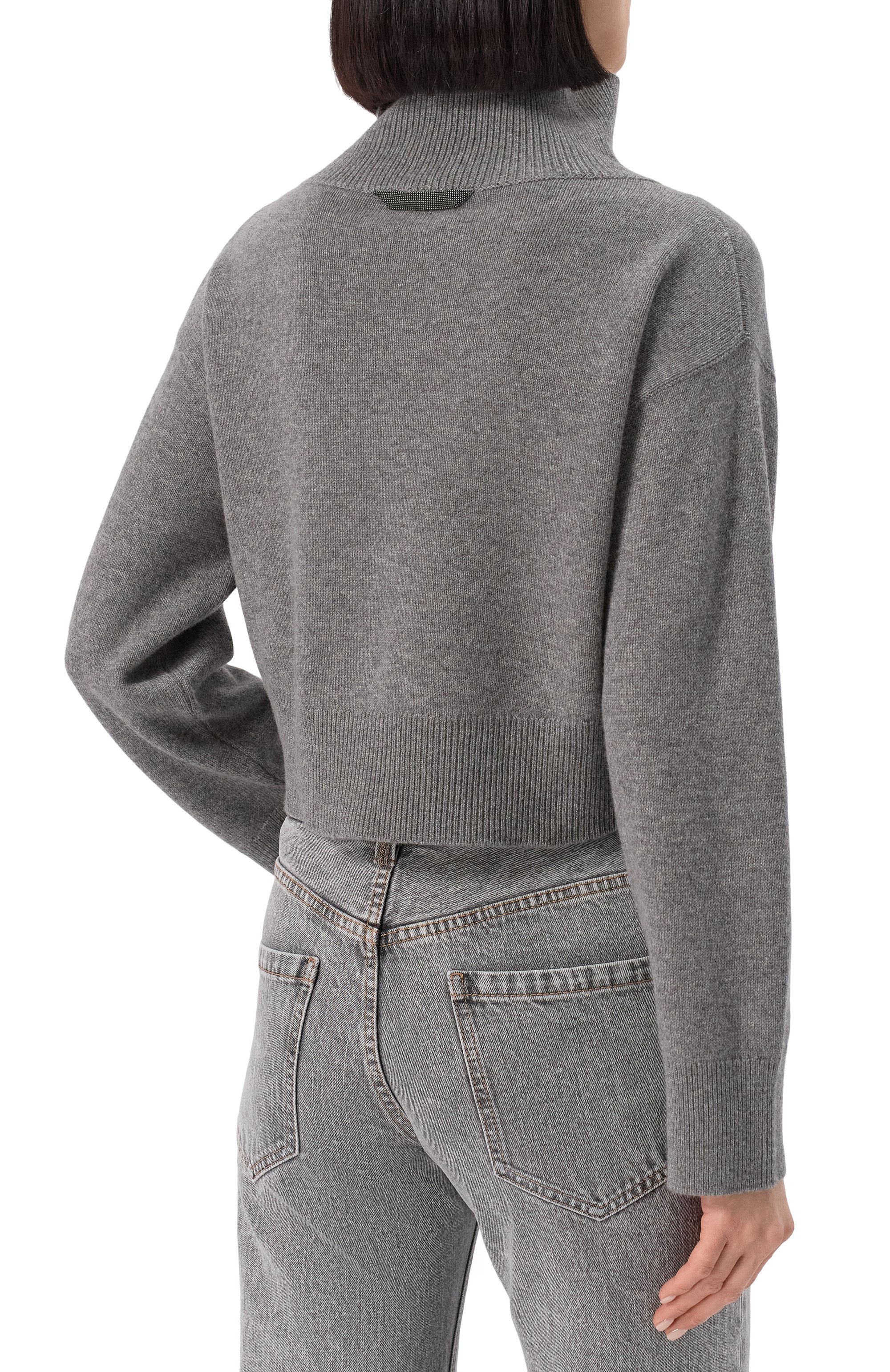 Кашемировый свитер BRUNELLO CUCINELLI, арт. M12707314P, фото 4