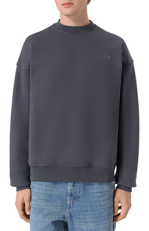 Хлопковый свитшот Comme des Fuckdown CFABM01731 Серый  CFABM01731 Фото 3