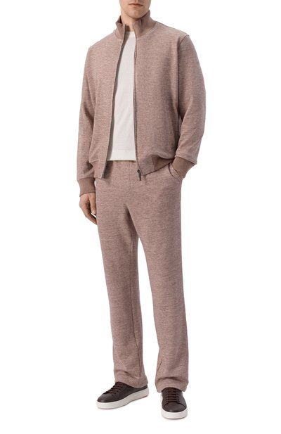 Мужской толстовка изо льна и хлопка ANDREA CAMPAGNA, арт. 20M466.ZQ00.CAMP.