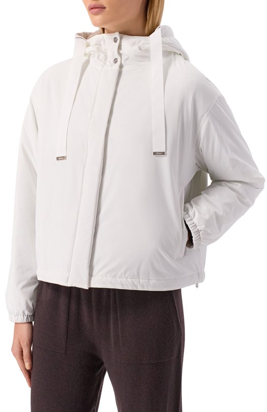 Утепленная куртка Herno GC00070DR/12387SZ Белый  GC00070DR/12387SZ Фото 3