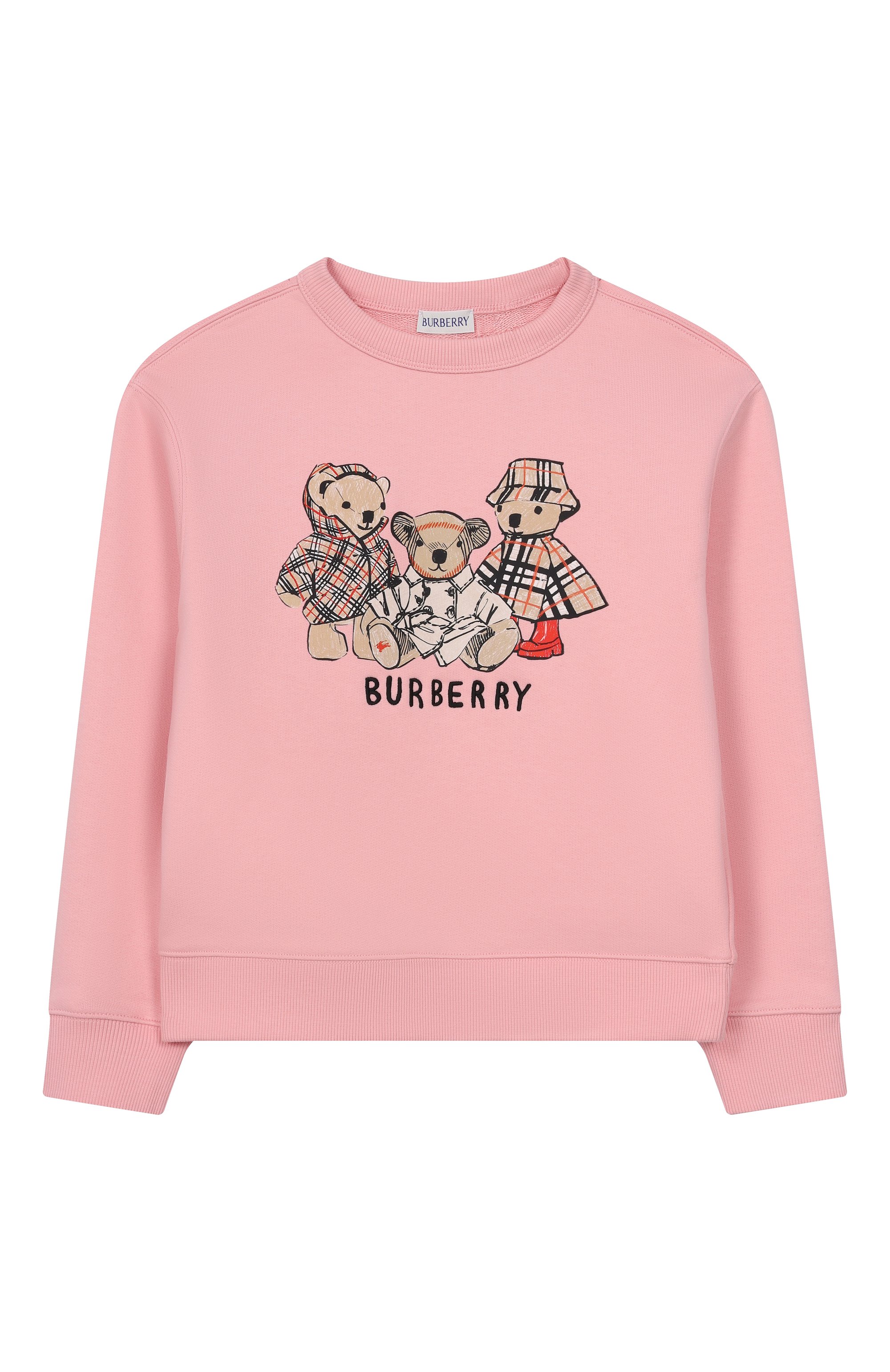 Хлопковый свитшот BURBERRY, арт. 8117802, фото 1