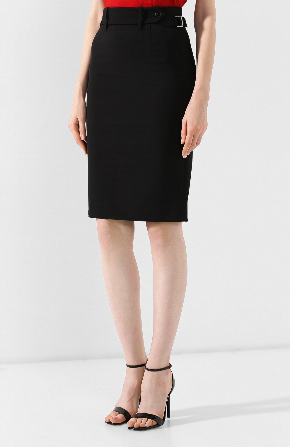 Юбка из смеси вискозы и шерсти REDVALENTINO, арт. SR3RAB60/WBP, фото 3