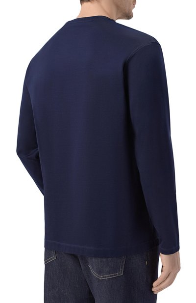 Хлопковый лонгслив PAUL&SHARK, арт. 26411018_001, фото 4