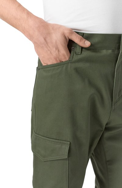 Хлопковые брюки-карго BALMAIN, арт. CH0MI075/CF04, фото 5