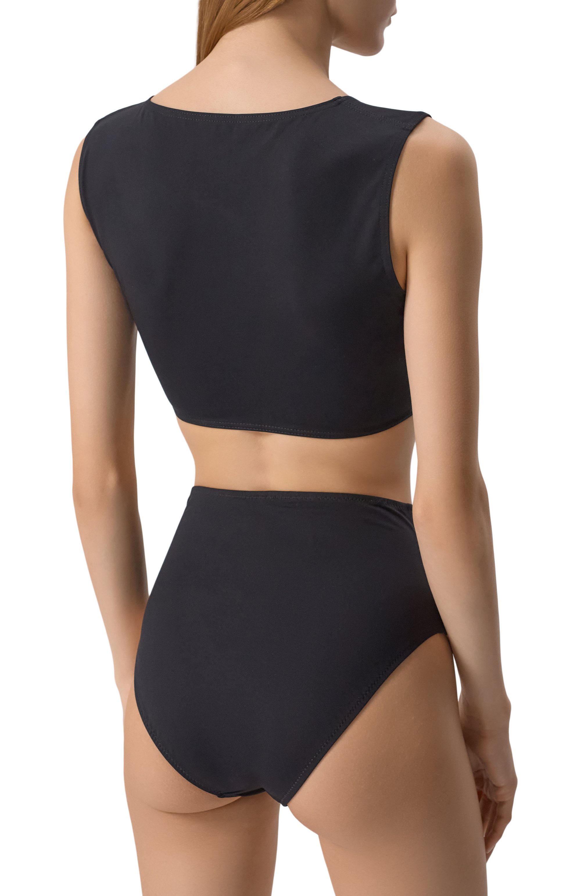 Бра-топ SHAN черного цвета по цене 28070 руб., арт. 42490-29, фото 3 Бра-топ SHAN, арт. 42490-29, фото 3