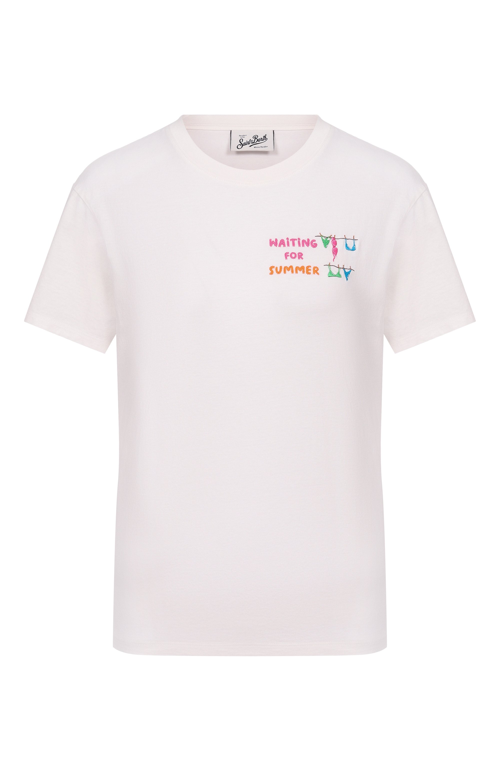 Хлопковая футболка MC2 SAINT BARTH, арт. EMI0002-01276I/EMILIE W, фото 1