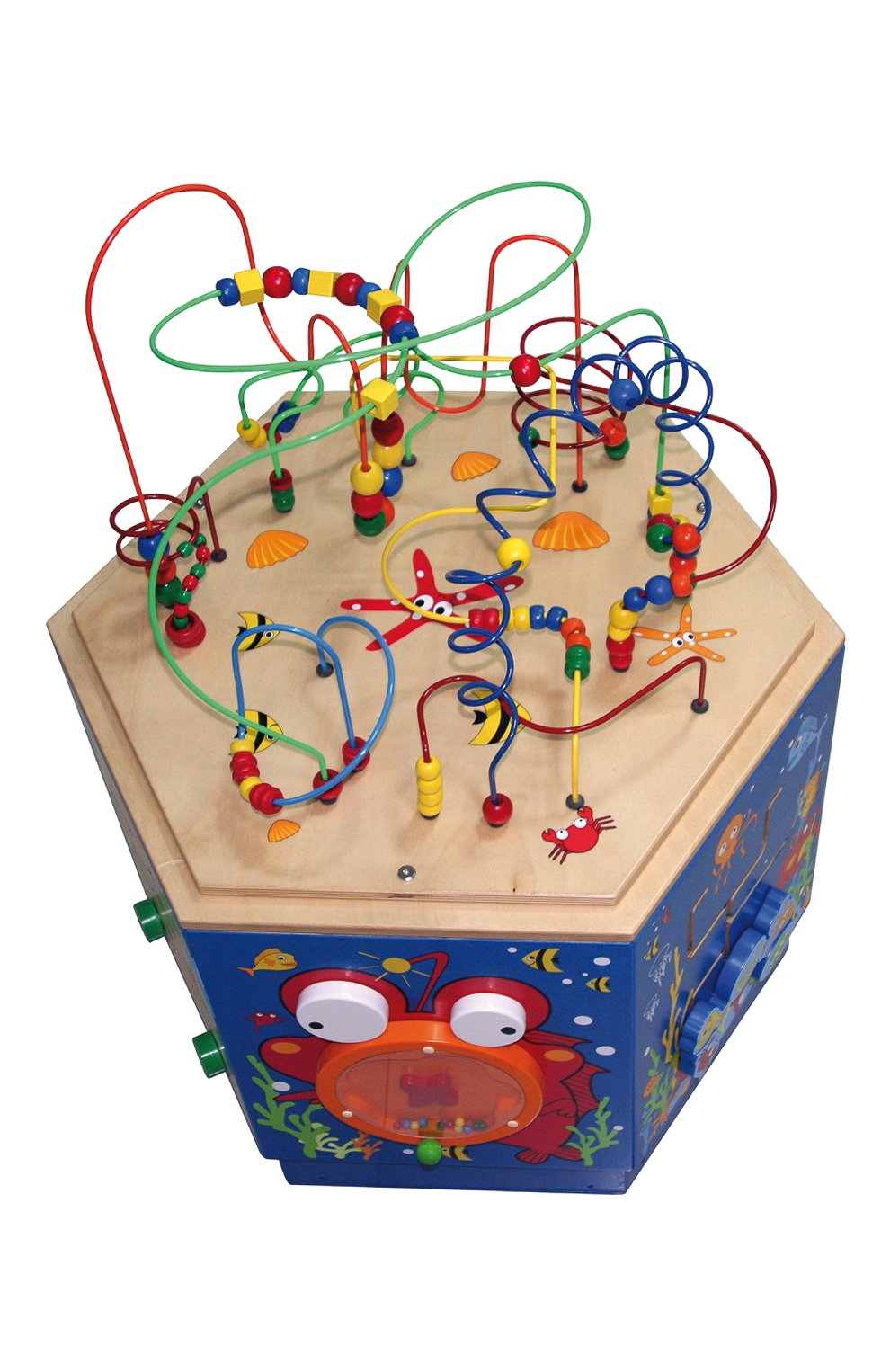 Развивающая игрушка бизиборд коралловый риф HAPE, арт. E1907_HP, фото 4
