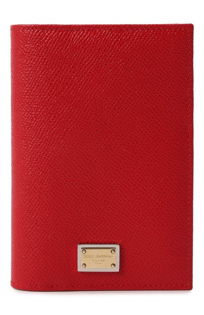 Кожаная обложка для паспорта DOLCE & GABBANA, арт. BI2215/A1001, фото 1