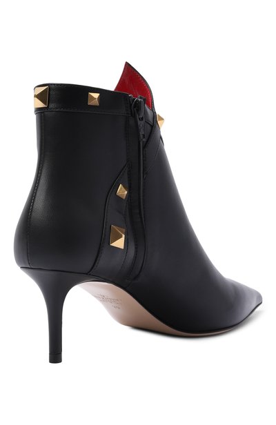 Кожаные ботильоны studdy 60 VALENTINO черного цвета по цене 172000 руб., арт. 9W2S0PR0/JYW, фото 5 Кожаные ботильоны studdy 60 VALENTINO, арт. 9W2S0PR0/JYW, фото 5