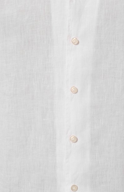 Льняная рубашка SONRISA белого цвета по цене 28300 руб., арт. IS127F/TC/TC162, фото 5 Льняная рубашка SONRISA, арт. IS127F/TC/TC162, фото 5