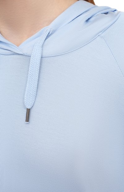 Худи DEREK ROSE светло-голубого цвета по цене 21200 руб., арт. 1232-BASE010, фото 5 Худи DEREK ROSE, арт. 1232-BASE010, фото 5