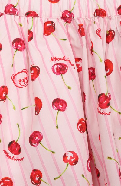 Хлопковая юбка MOSCHINO, арт. HDJ045/LLB67, фото 3