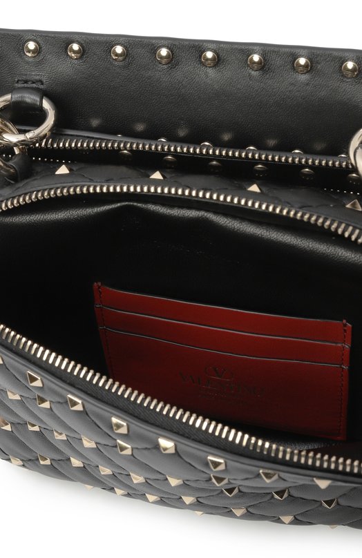 Сумка Rockstud Spike Valentino 7W2B0Q94/NAP Чёрный  7W2B0Q94/NAP Фото 5