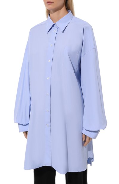 Хлопковое платье-рубашка MAISON MARGIELA, арт. SI0DL0002/S60306, фото 3