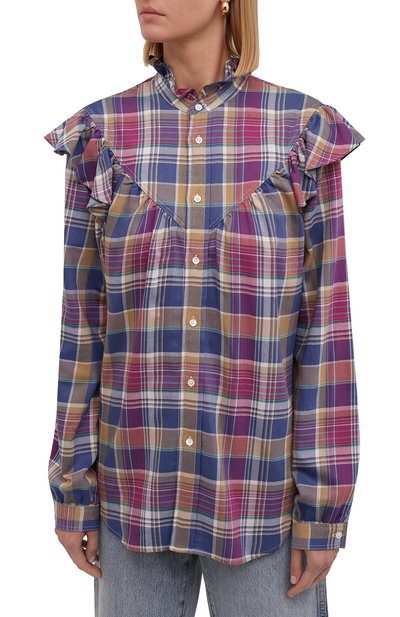 Рубашка из хлопка и вискозы POLO RALPH LAUREN, арт. 211841908, фото 3