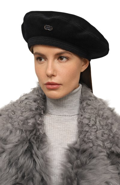 Шерстяной берет AGNONA, арт. AK0604YE/UZ014E, фото 2