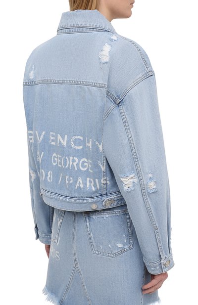 Джинсовая куртка GIVENCHY, арт. BW00BT50D1, фото 4