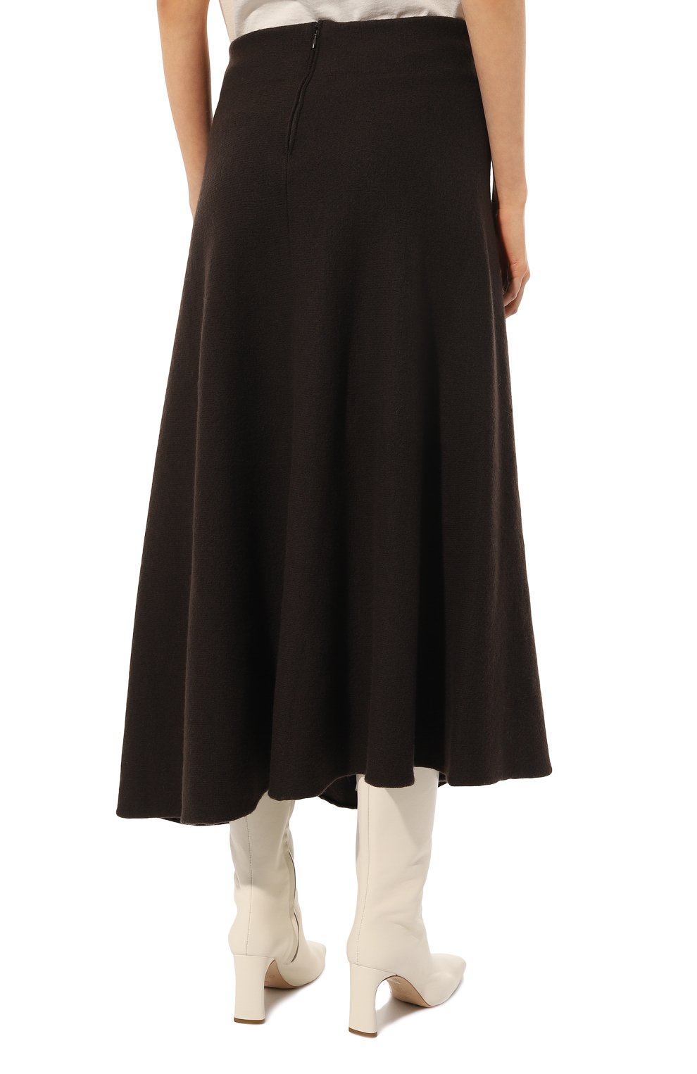 Шерстяная юбка JIL SANDER, арт. J02MA0024-J14506, фото 4