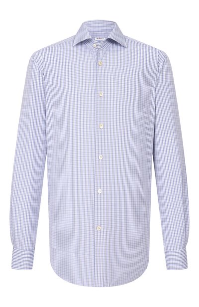 Мужская хлопковая сорочка KITON, арт. UCIH09805