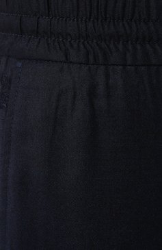 Мужские шерстяные брюки ZILLI синего цвета, арт. CP204BM0215VLE000 | Фото 5 (Материал внешний: Шерсть; Длина (брюки, джинсы): Стандартные; Случай: Повседневный; Материал сплава: Проставлено; Драгоценные камни: Проставлено; Стили: Кэжуэл)
