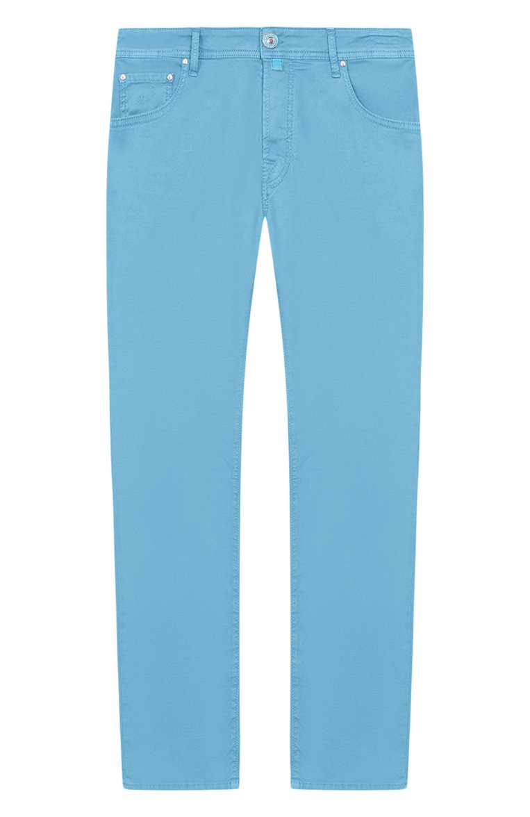 Брюки из хлопка и лиоцелла JACOB COHEN, арт. U Q E06 36 S 3756/Y21/0UTLET SS 2025, фото 1