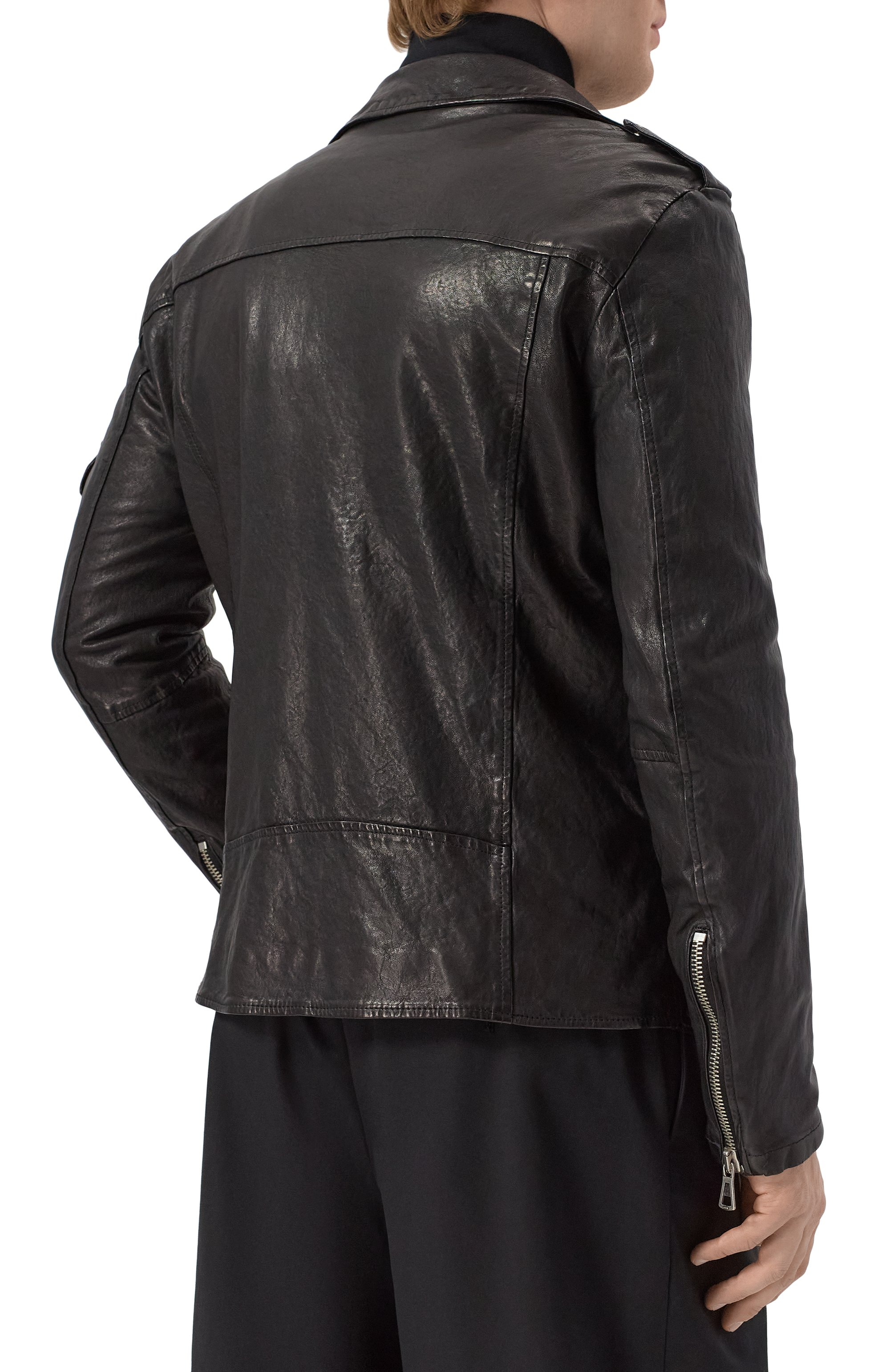 Кожаная куртка NEVER ENOUGH, арт. MJL068, фото 4