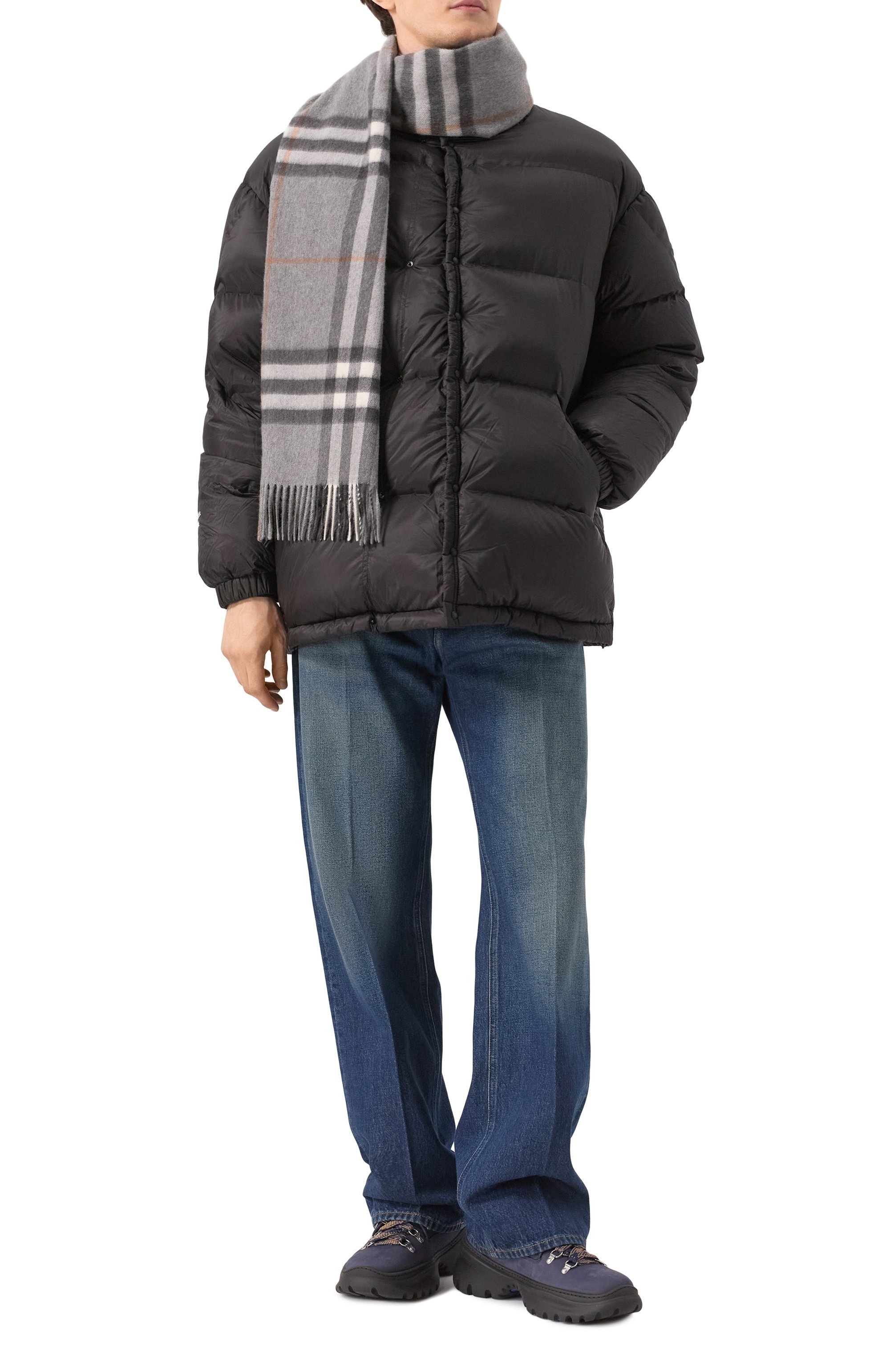 Кашемировый шарф BURBERRY, арт. 8077881, фото 2