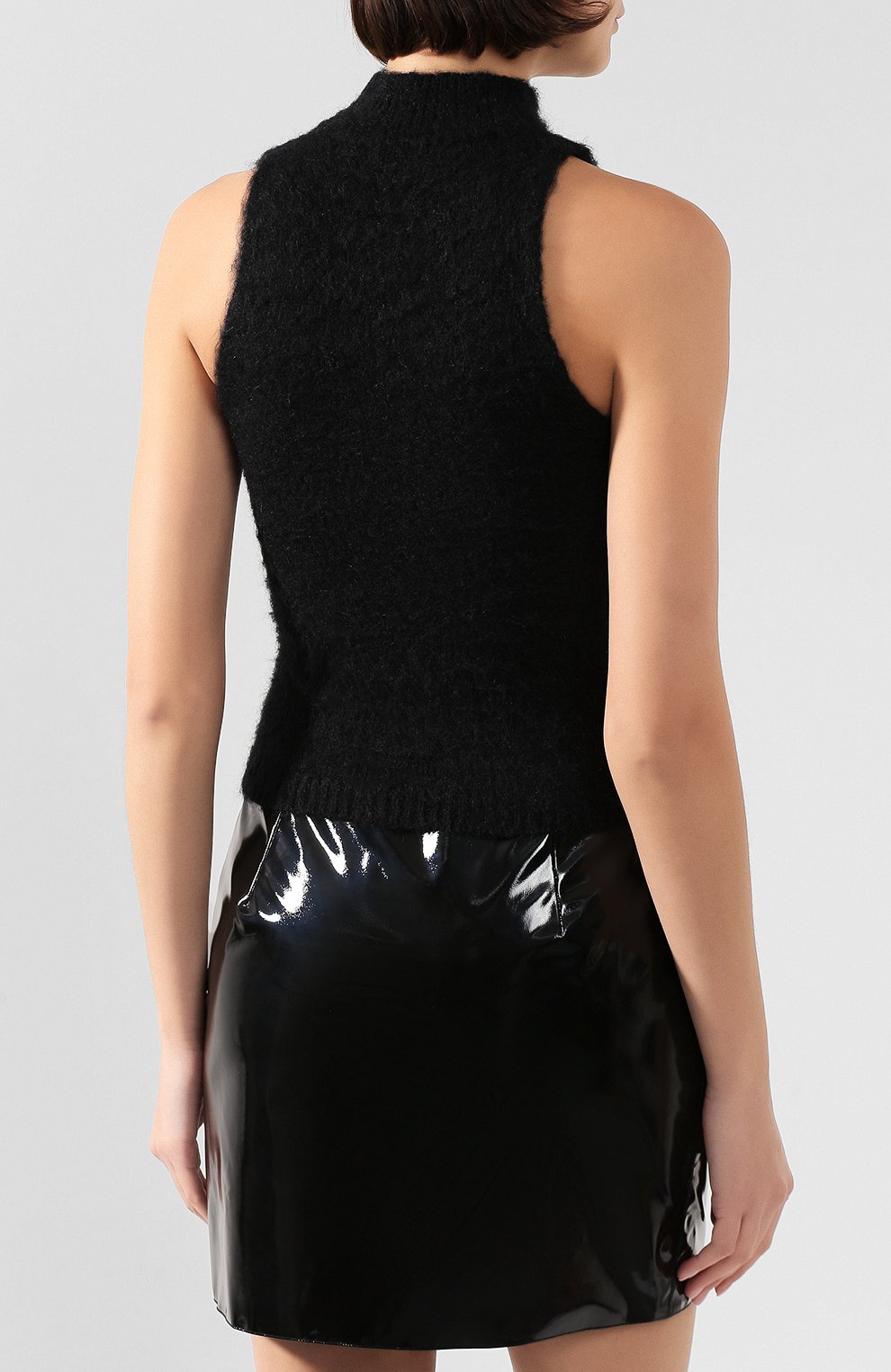 Топ VERSACE черного цвета по цене 36600 руб., арт. A84277/A230964, фото 4 Топ VERSACE, арт. A84277/A230964, фото 4