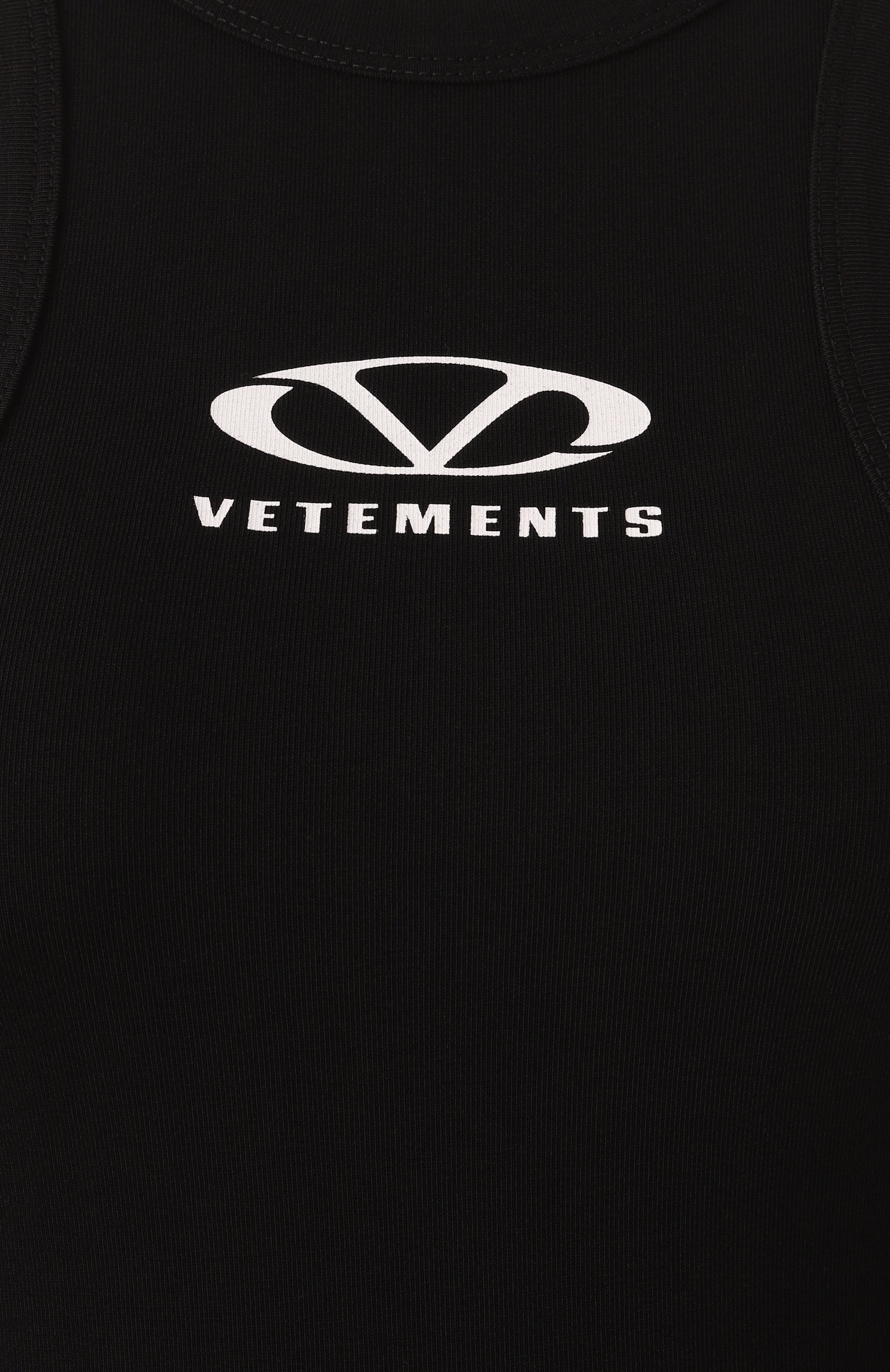 Хлопковое платье VETEMENTS, арт. WA66DR600BW, фото 6