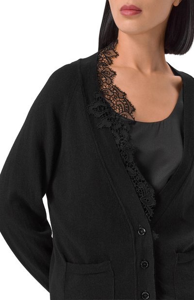 Кардиган из лиоцелла и шерсти ERMANNO SCERVINO, арт. D474N503APXRH, фото 5