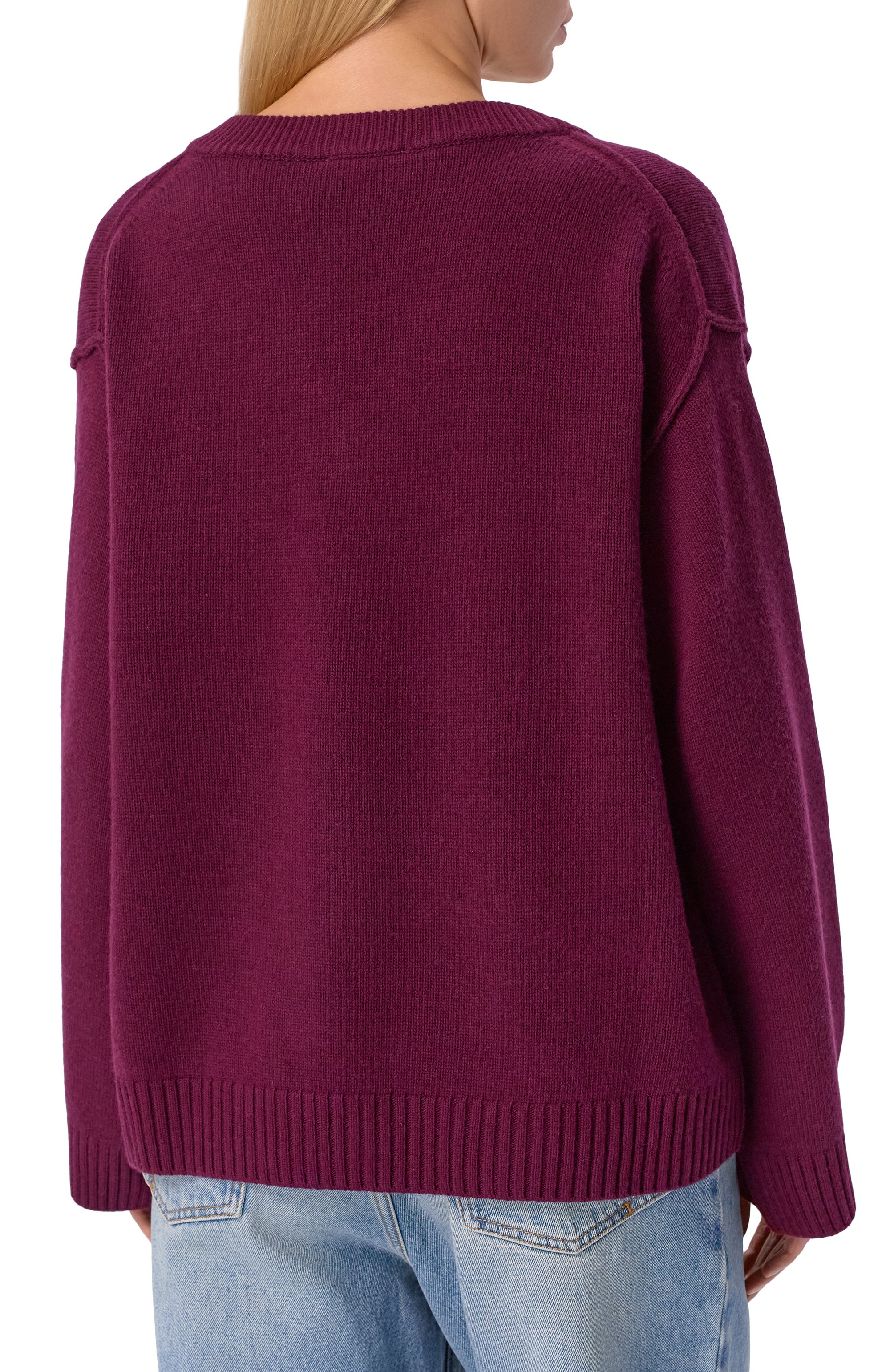 Свитер из шерсти и вискозы GANNI, арт. K2590, фото 4