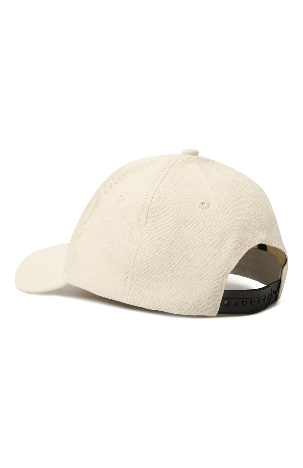 Хлопковая бейсболка PALM ANGELS кремового цвета по цене 23950 руб., арт. PMLB094F23FAB0080310, фото 3 Хлопковая бейсболка PALM ANGELS, арт. PMLB094F23FAB0080310, фото 3