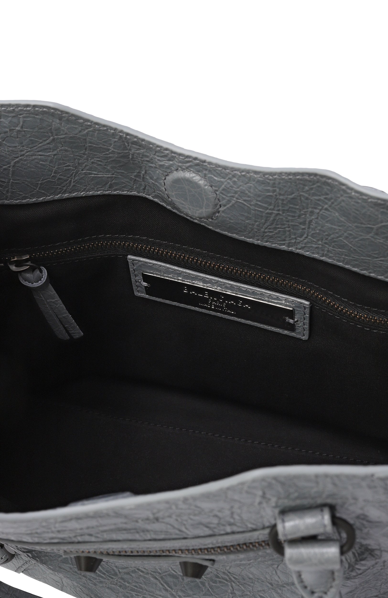 Сумка le city mini BALENCIAGA голубого цвета по цене 253000 руб., арт. 875366/2ABEK, фото 5 Сумка le city mini BALENCIAGA, арт. 875366/2ABEK, фото 5