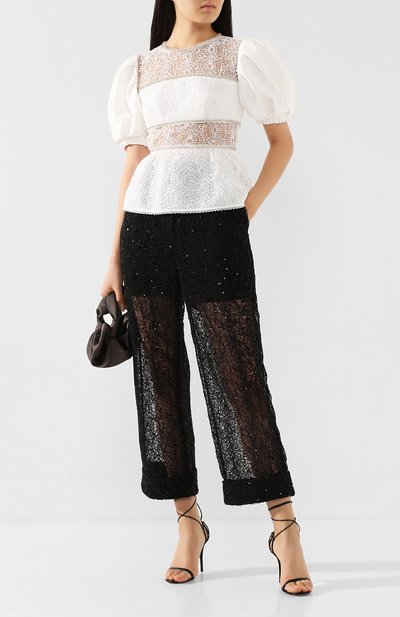 Кружевной топ SELF-PORTRAIT, арт. RS20-133W, фото 2