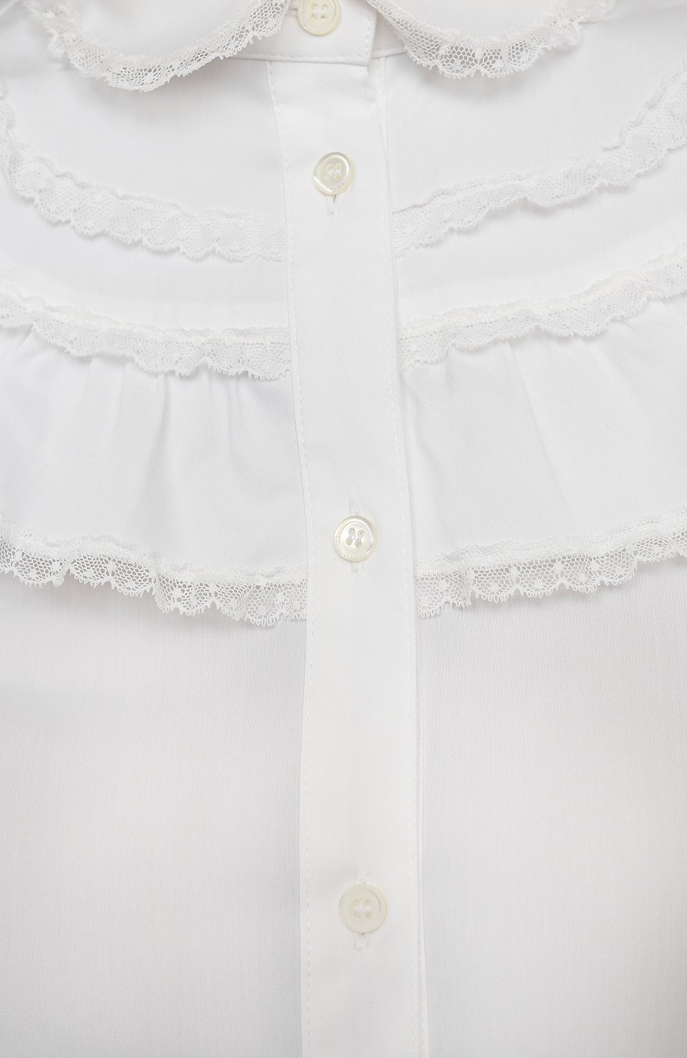 Хлопковая блузка REDVALENTINO, арт. XR0AAD75/0ES, фото 5