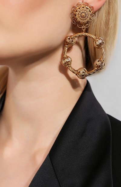 Серьги-клипсы DOLCE & GABBANA, арт. WEL4S1/W1111, фото 2