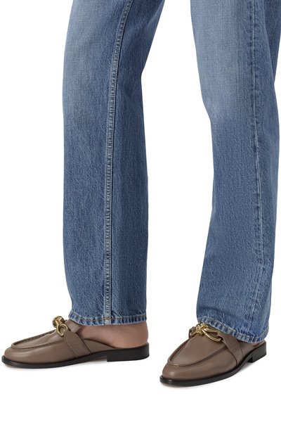 Кожаные сабо astaire BOTTEGA VENETA, арт. 817519/V5DZ0, фото 3