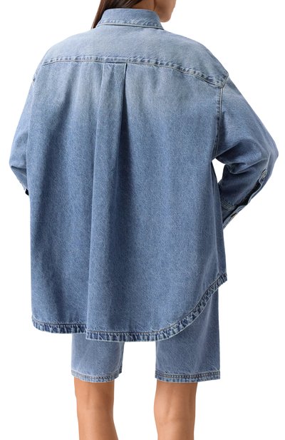 Джинсовая рубашка THE ATTICO, арт. 250WCB00068/DDD085AA, фото 4