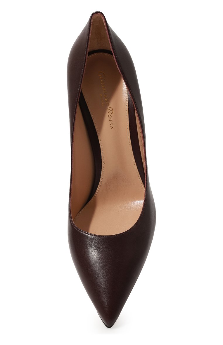 Кожаные туфли gianvito 85 GIANVITO ROSSI, арт. G24580.85RIC.VERBIAN, фото 6