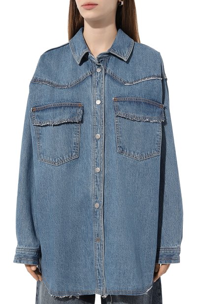 Джинсовая рубашка SLVRLAKE, арт. 0VWR4070WNDH/WESTERN 0VERSHIRT RAW, фото 3