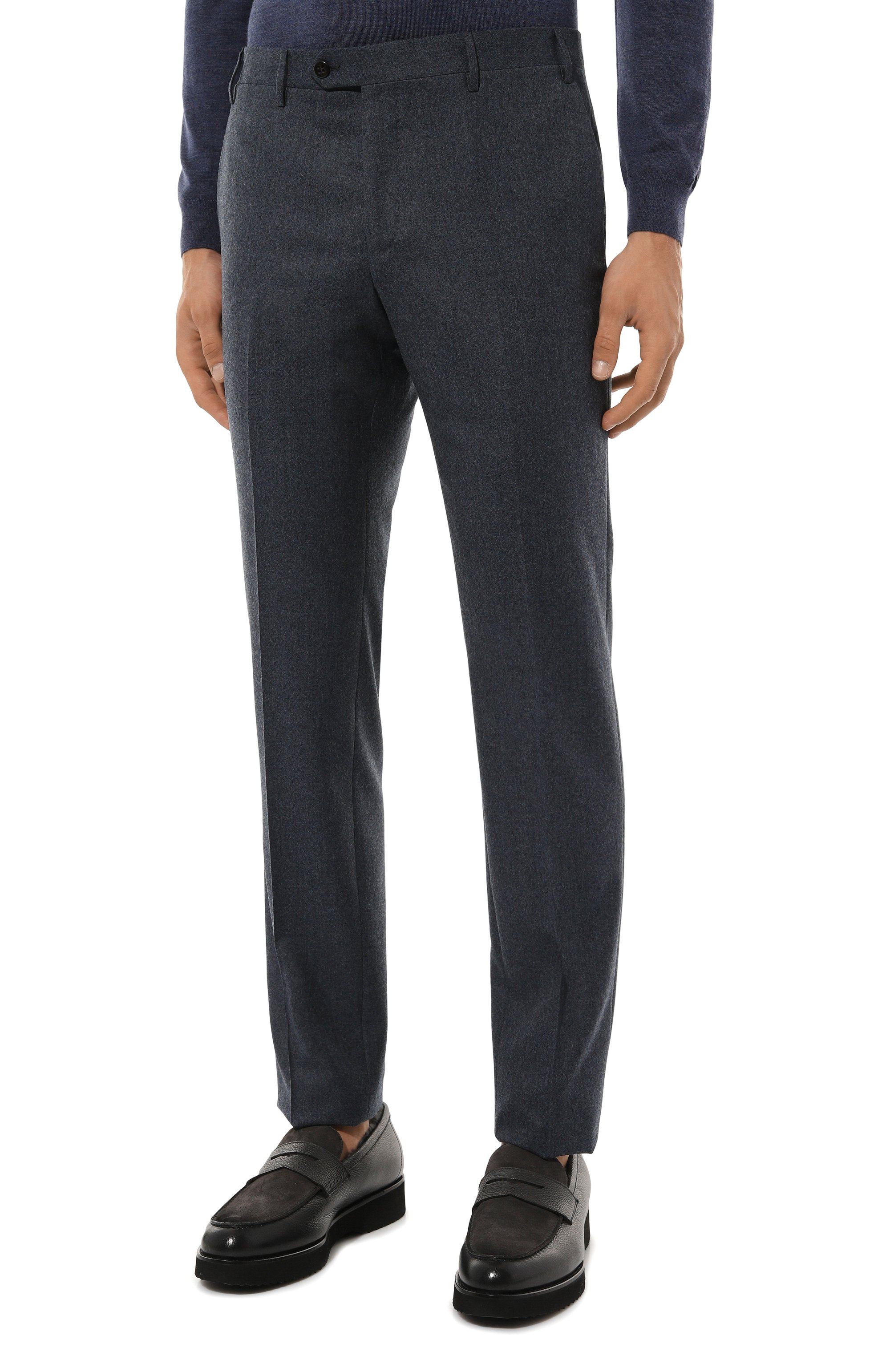 Шерстяные брюки CORNELIANI, арт. 945B01-9418111, фото 3