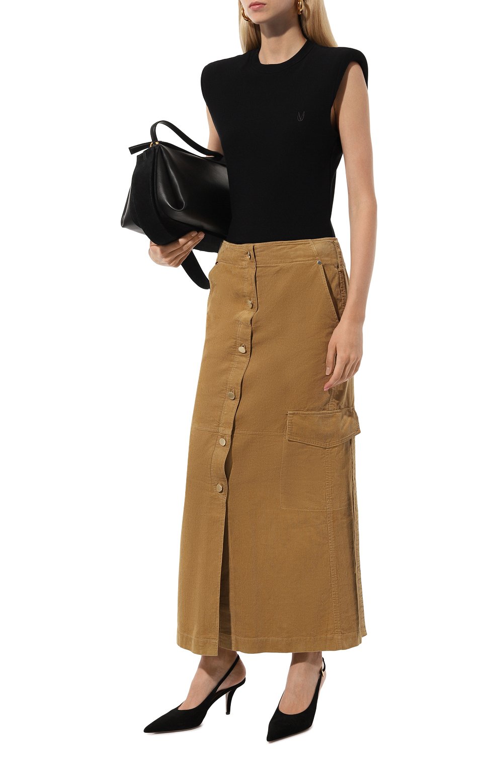 Вельветовая юбка DOROTHEE SCHUMACHER, арт. 748705, фото 2