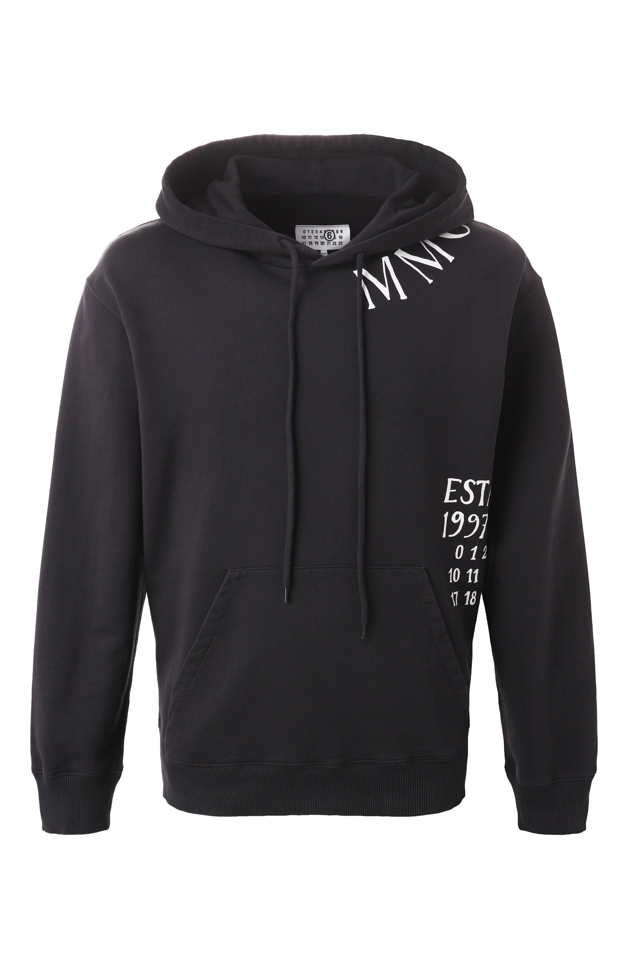 Хлопковое худи MM6, арт. SH0GU0026/M25012, фото 1