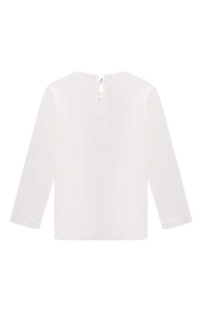 Хлопковый лонгслив MONNALISA, арт. 39B610, фото 2