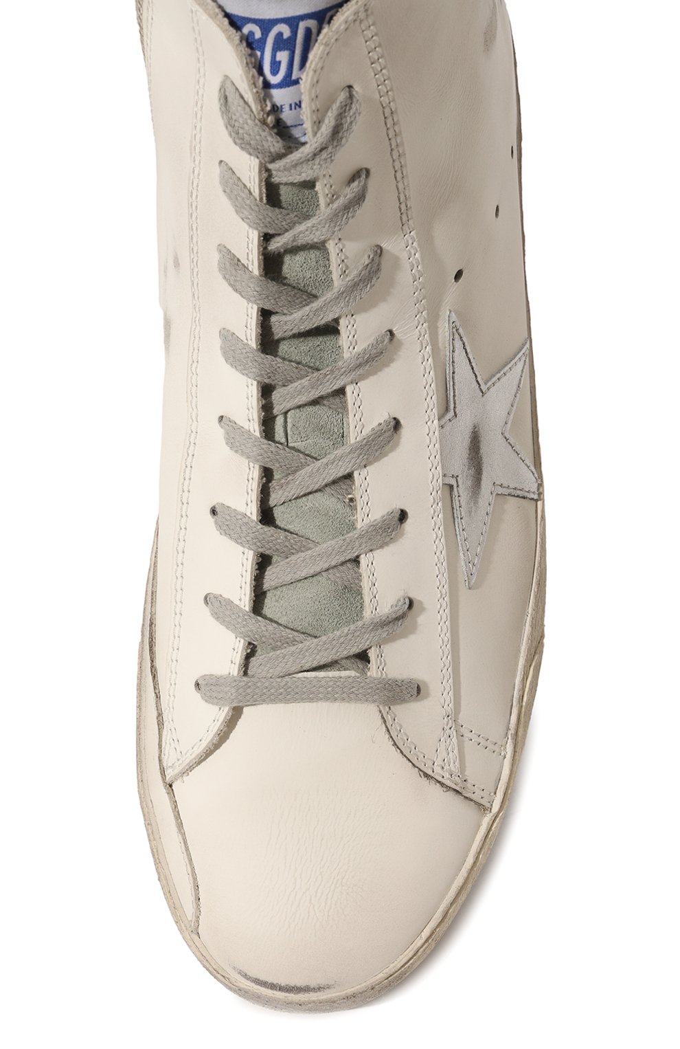 Кожаные кеды francy GOLDEN GOOSE DELUXE BRAND, арт. GMF00113/F0003191027, фото 6