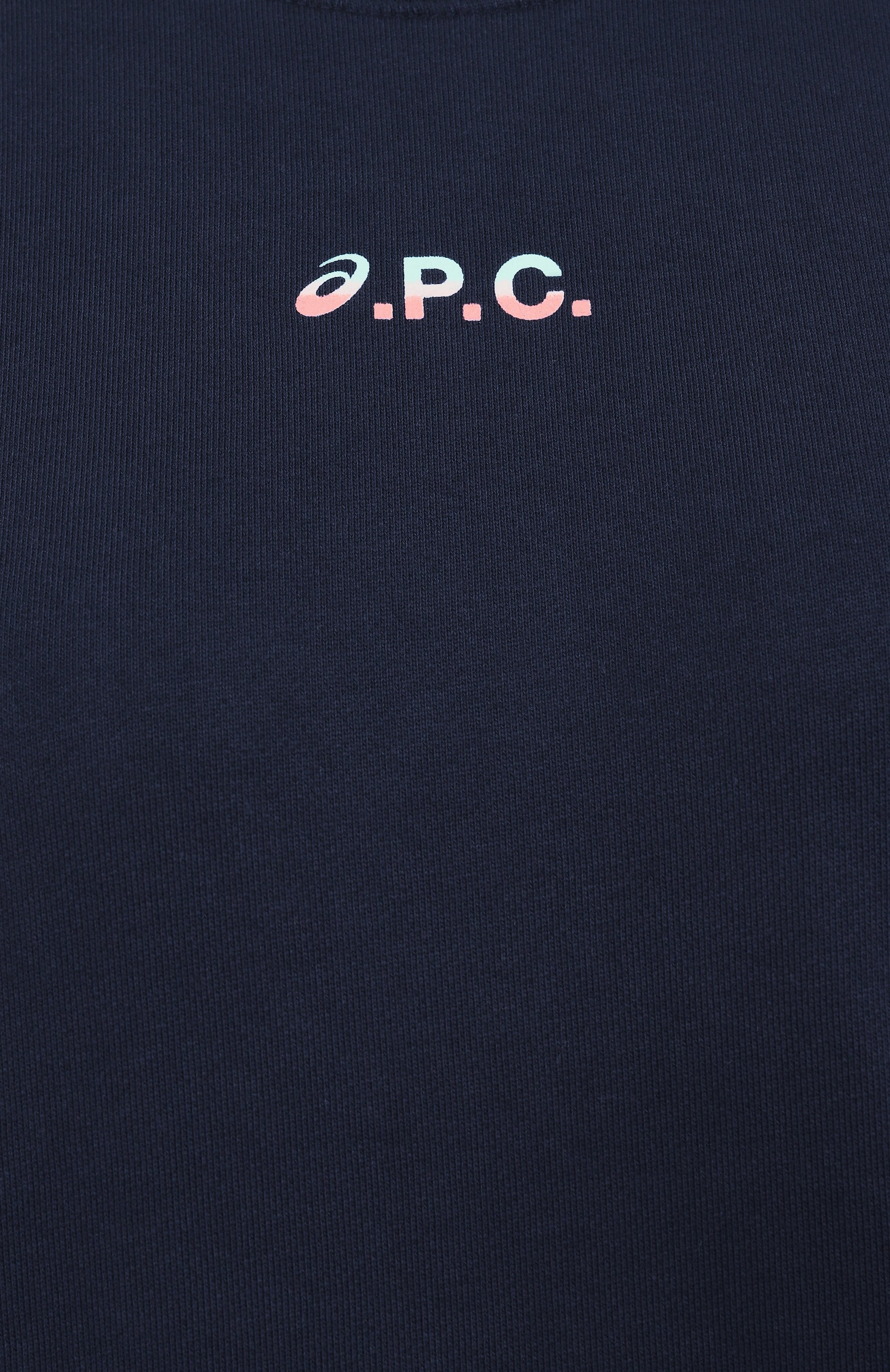 Хлопковый свитшот a.p.c. x asics A.P.C., арт. C0EZD-F27959, фото 6