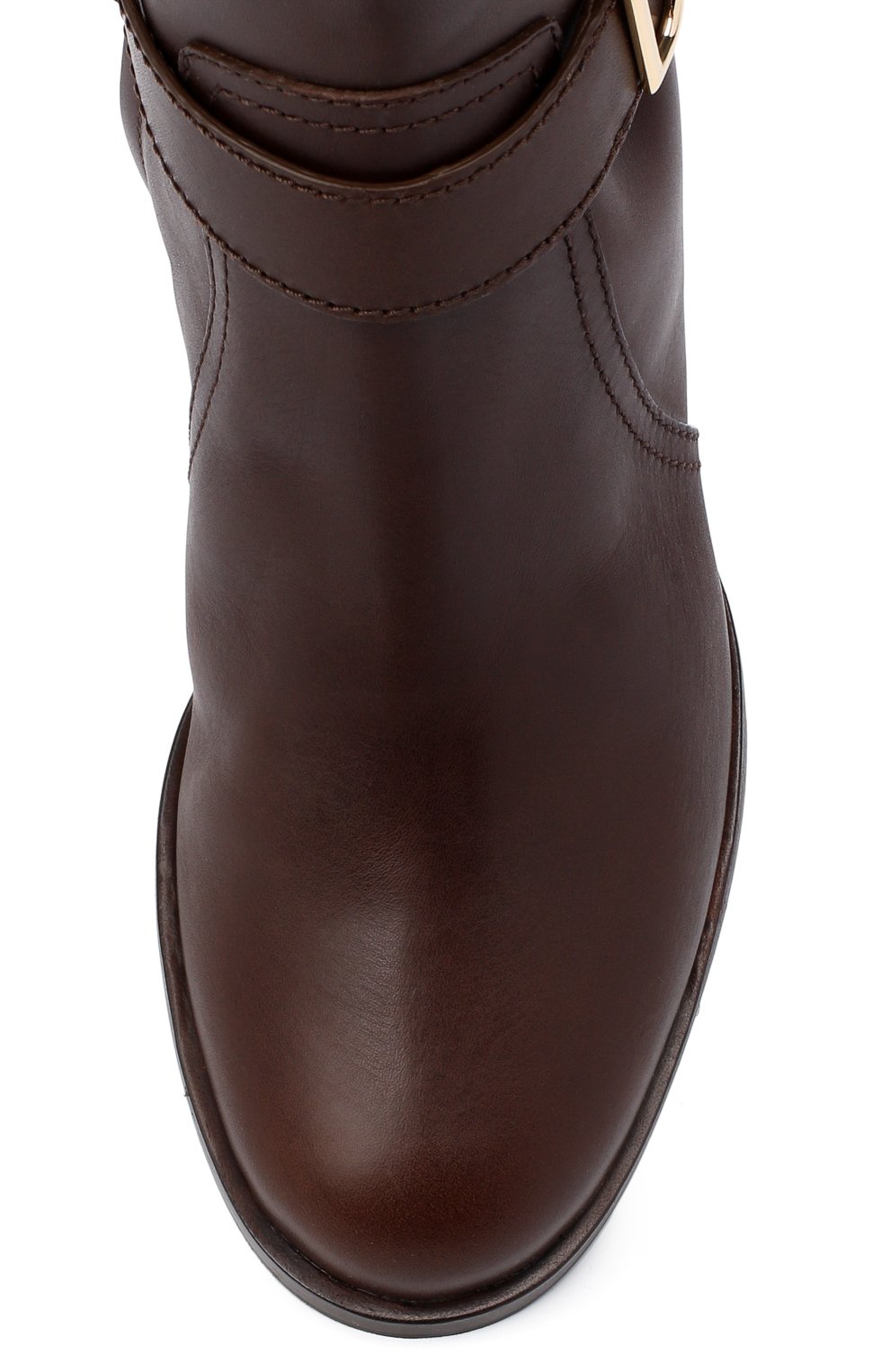 Кожаные сапоги DOLCE & GABBANA, арт. CU0680/AW673, фото 5